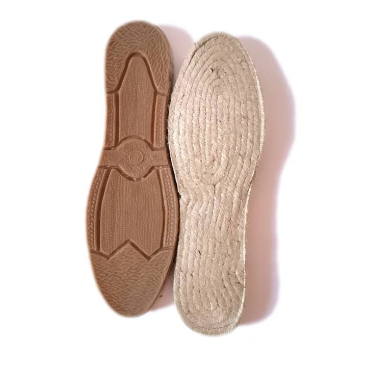 Milenika shoes – wholesale Skotillbehör - Unisex – 30pcs Espadrille Jute-sulor med bas1