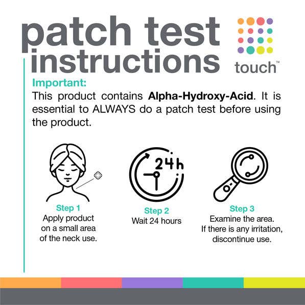 Touch Skin Care - Wholesale Body Wash/Shower Gel - Keratosis Pilaris Exfoliating Body Wash with 15% Glycolic Ac