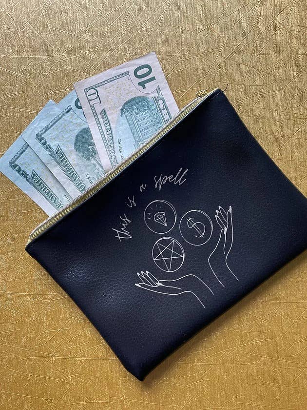 Girl Gang Craft - Wholesale Pouch - Women's - This Is a Spell Vegan Leather Pouch1
