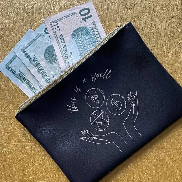 Girl Gang Craft - Wholesale Pouch - Women's - This Is a Spell Vegan Leather Pouch1