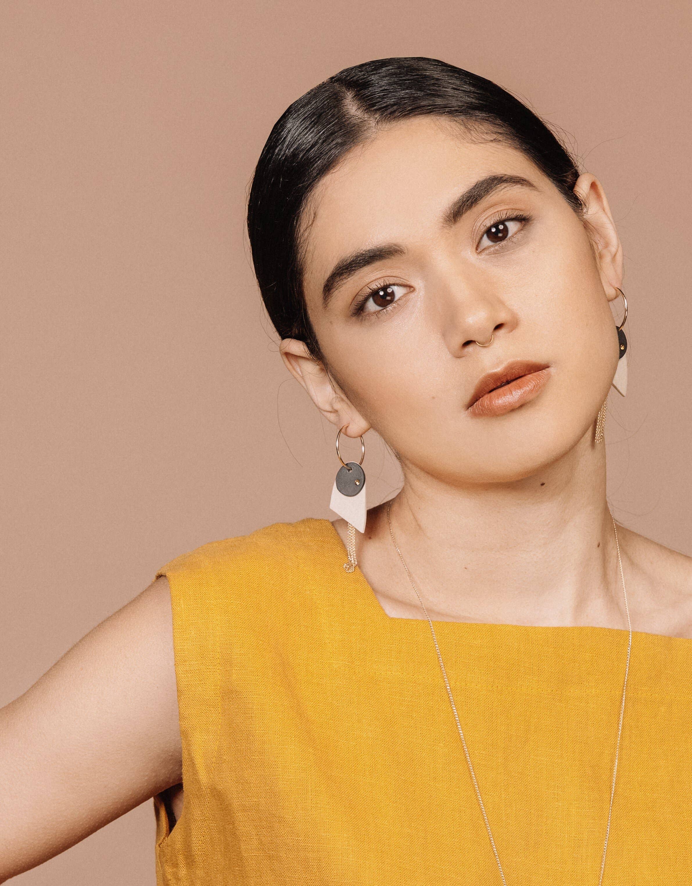 Barrow PDX - Wholesale Dangle Earrings - Capsule Collection - Milena Earrings - Colorful Porcelain0