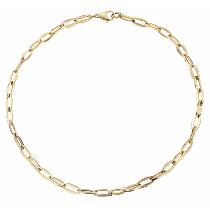 Collar Viajero - Acero inoxidable chapado en oro - 45 cm para venta al por mayor de Hollander Jewels B.V.