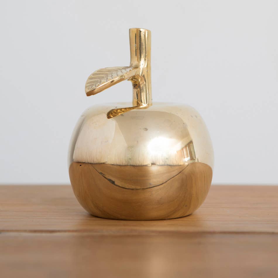 Mahe Homeware - Wholesale Bottle/Wine Opener - Brass Apple Bottle Opener