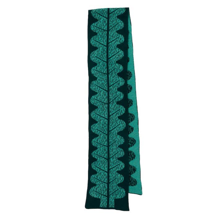Leaf Scarf - Green for wholesale by Donna Wilson
