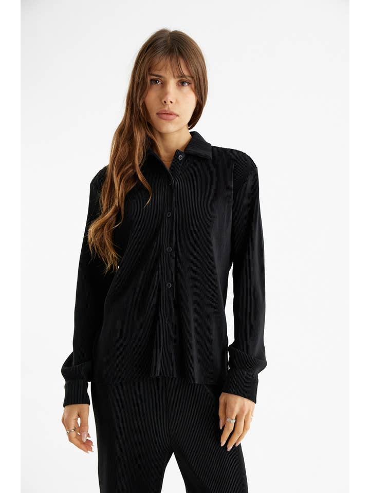 All Row - Venta al por mayor Camisa con botones - Mujer - El top Luke