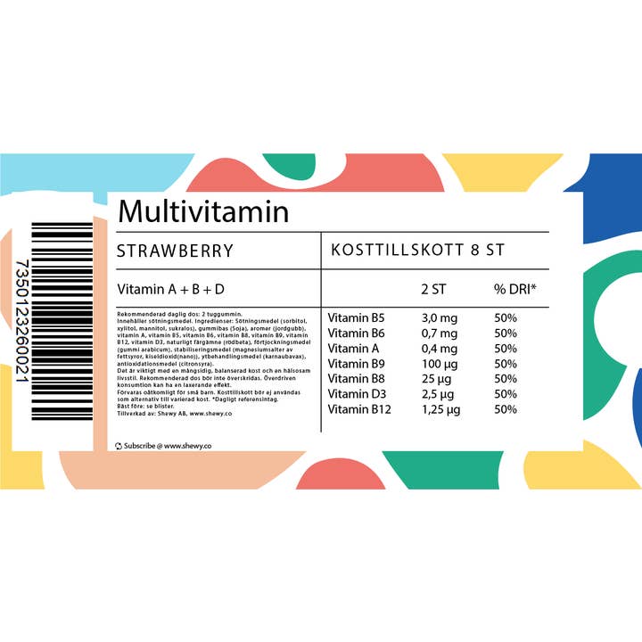 Shewy – wholesale Oral supplement/vitamin – Shewy Multivitamin