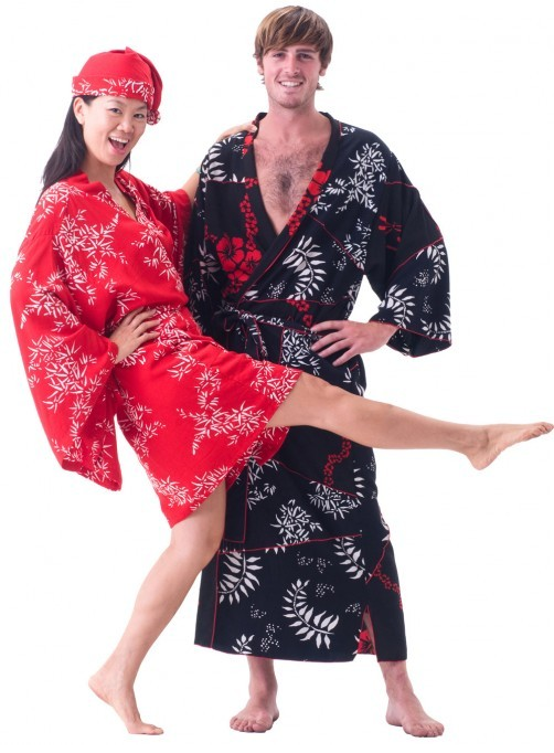 Tropical Tantrum – Engroshandel Kimono - Dame – Hawaiianske Drømme Lang Kimono Kåbe1