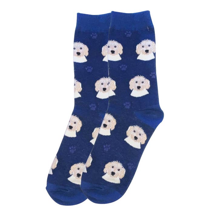 E&S Pets - Wholesale Socks - Unisex - Goldendoodle Socks - Unisex - Fun Novelty Dog Socks