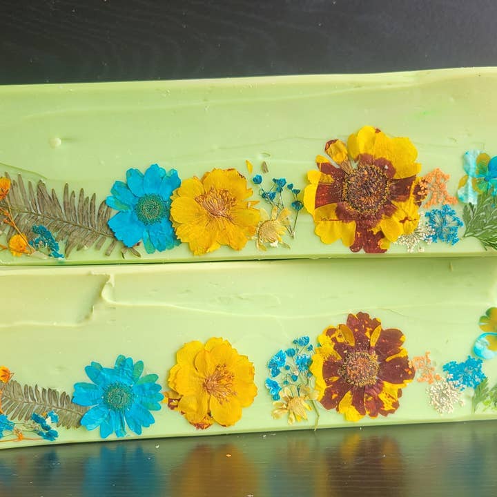 Nature's Mercantile - Wholesale Bar Soap - Summer Garden Full Soap Loaf