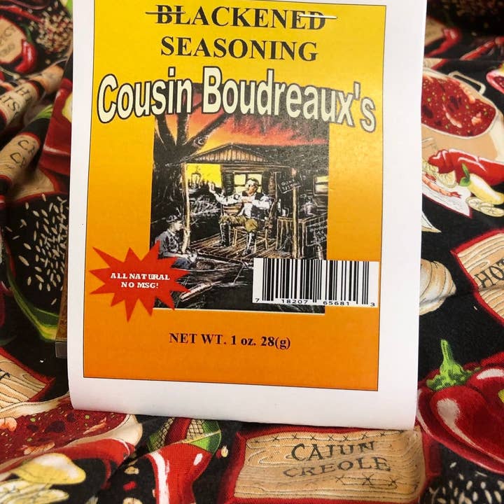 Cousin Boudreaux's Cajun Foods - Wholesale Dried Spice Mix - Cousin Boudreaux's Blackend Seasoning