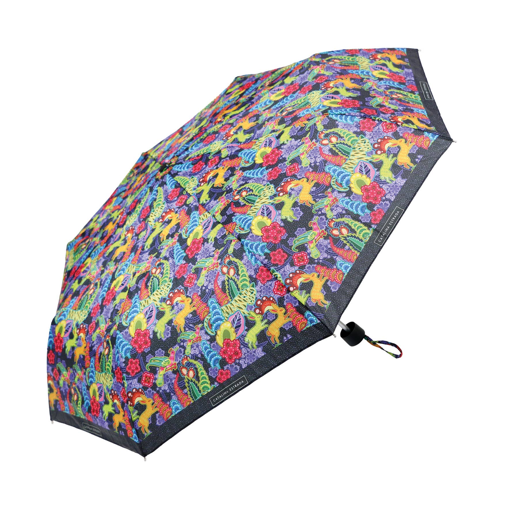 Cuatrogotas - Wholesale Umbrella - Women's - Catalina Estrada Manual Folding Umbrella. Ref-620122