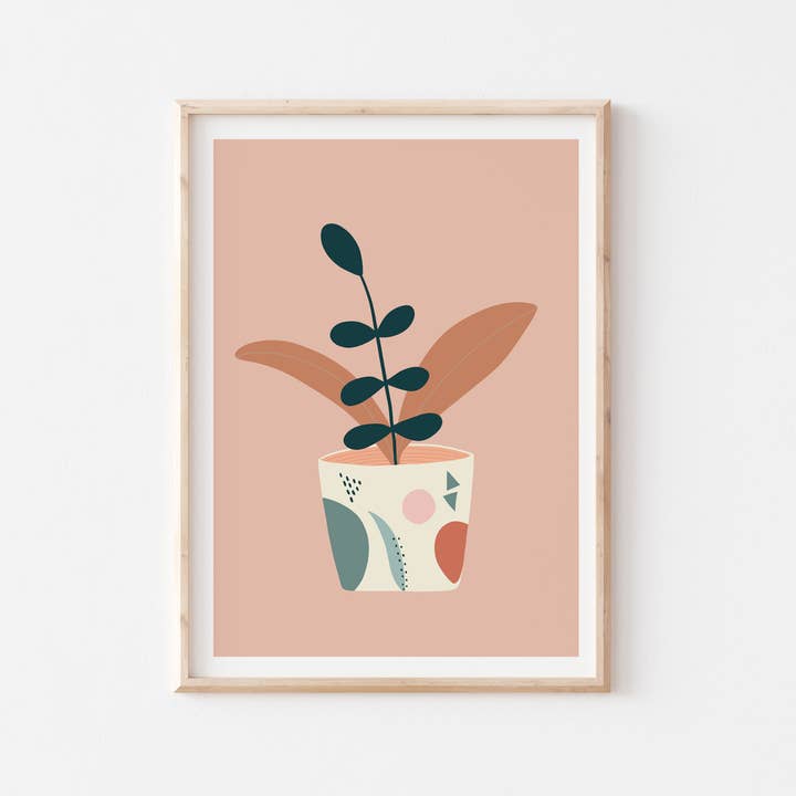 Målad Pot Print för wholesale av Edenwilde