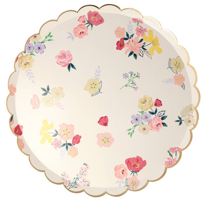 Meri Meri - Wholesale Dinner Plate - English Garden Dinner Plates6