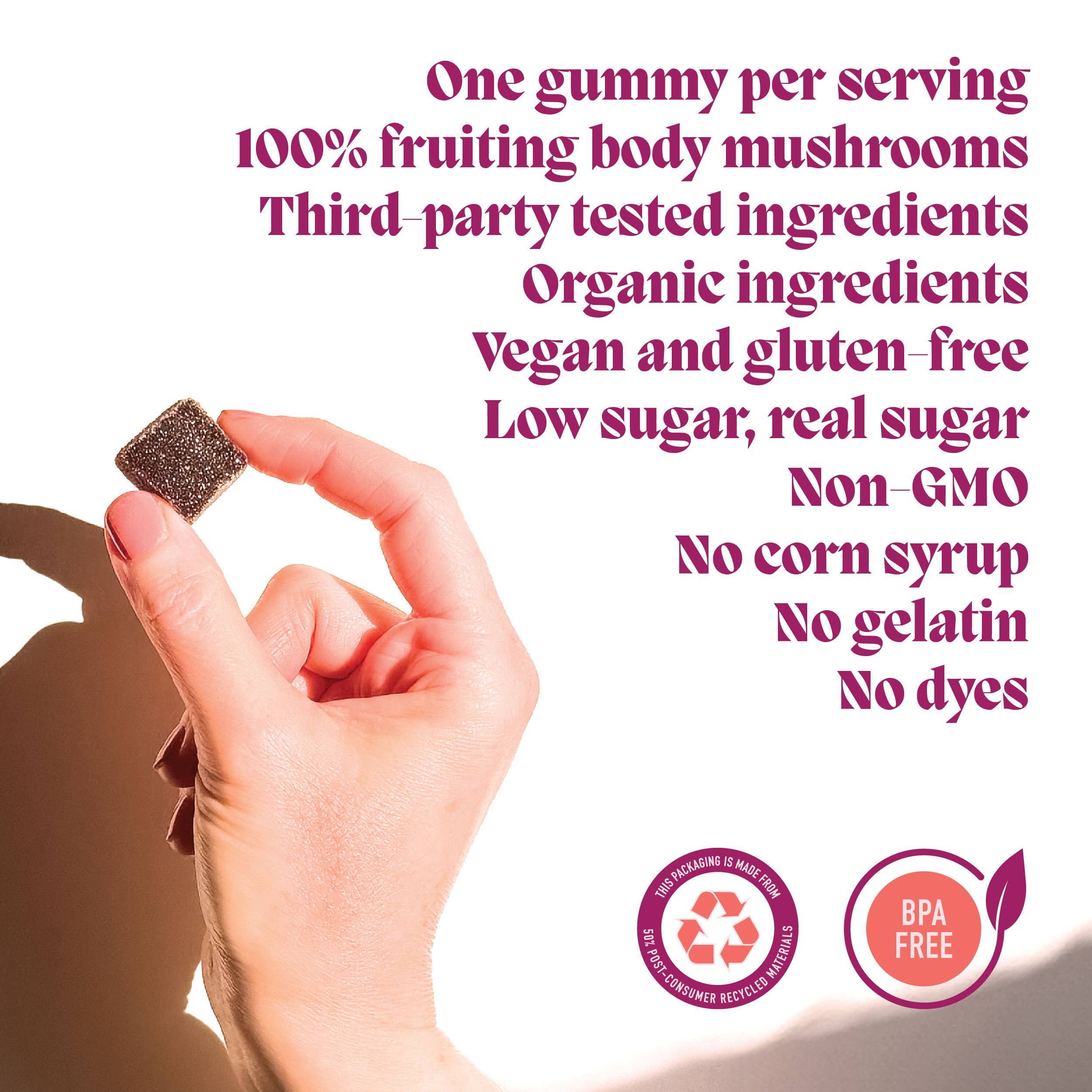 Microjoy - Wholesale Oral Supplement/Vitamin - Hibernate Mushroom Gummies (30) / Vegan Supplement / Sleep4