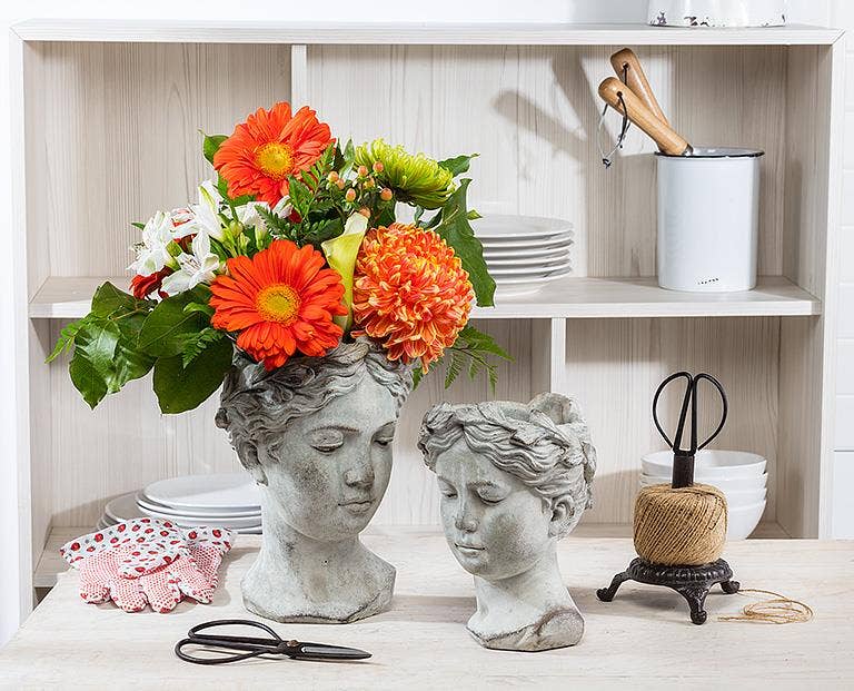 Abbott - Wholesale Plant Pot - Women Head Planter6