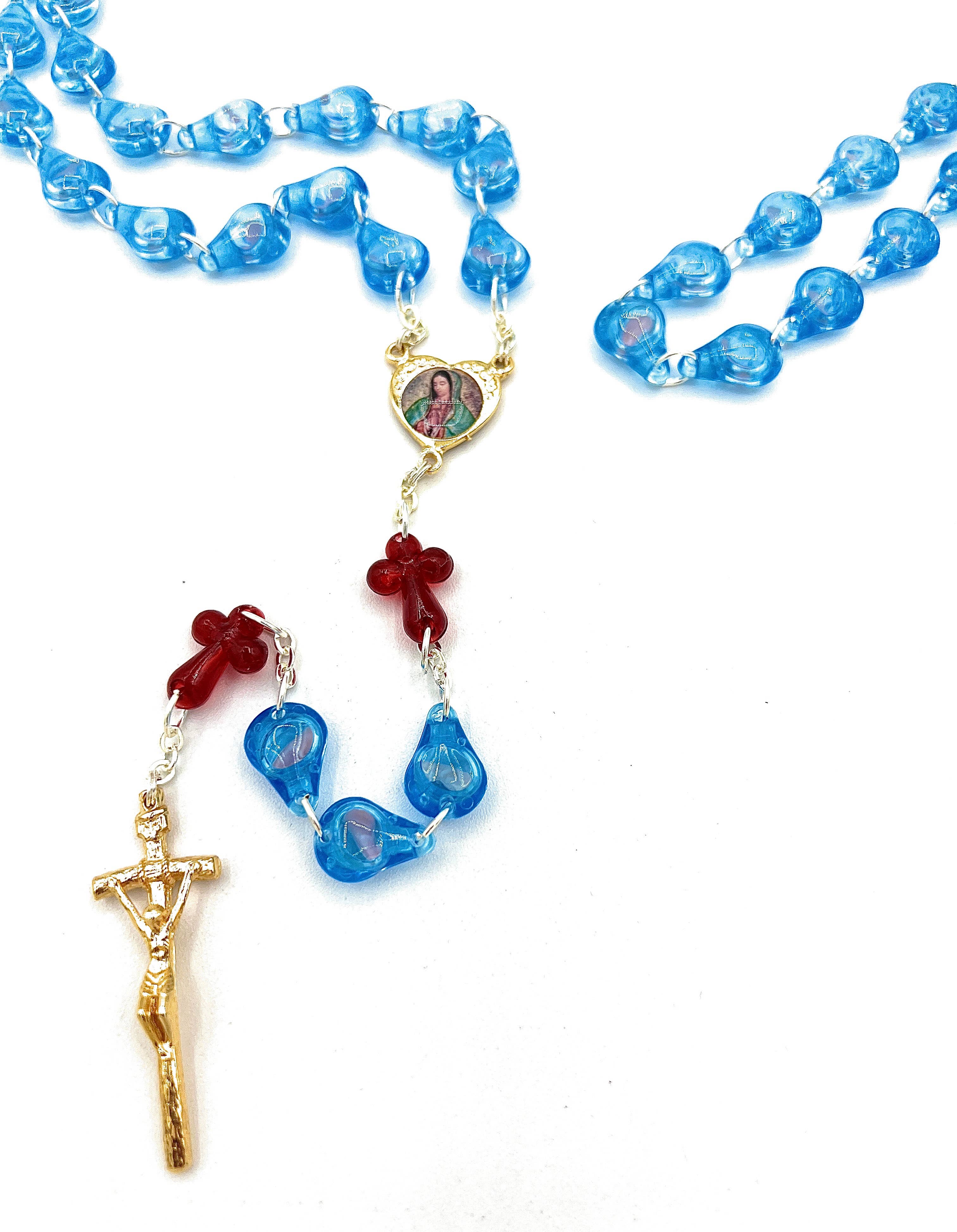 Costa Articoli Religiosi - Wholesale Prayer Beads Necklace - Rosario is the crown of unborn children. Grains 13X10 mm.1