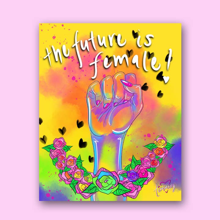 The Future Is United Sticker for wholesale by Timmery