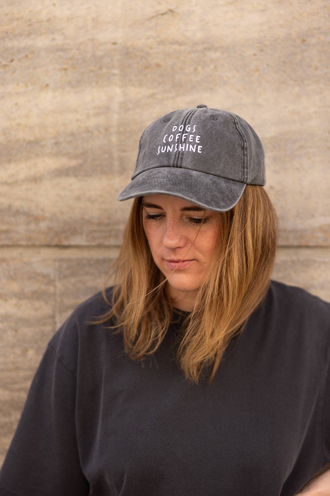 Lieblingspfote - Wholesale Baseball Cap - Unisex - Cap DOGS COFFEE SUNSHINE Vintage Black5