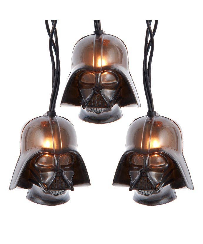 Kurt S. Adler, Inc. - Wholesale String Lights - 10L STAR WARS DARTH VADER HEAD SET