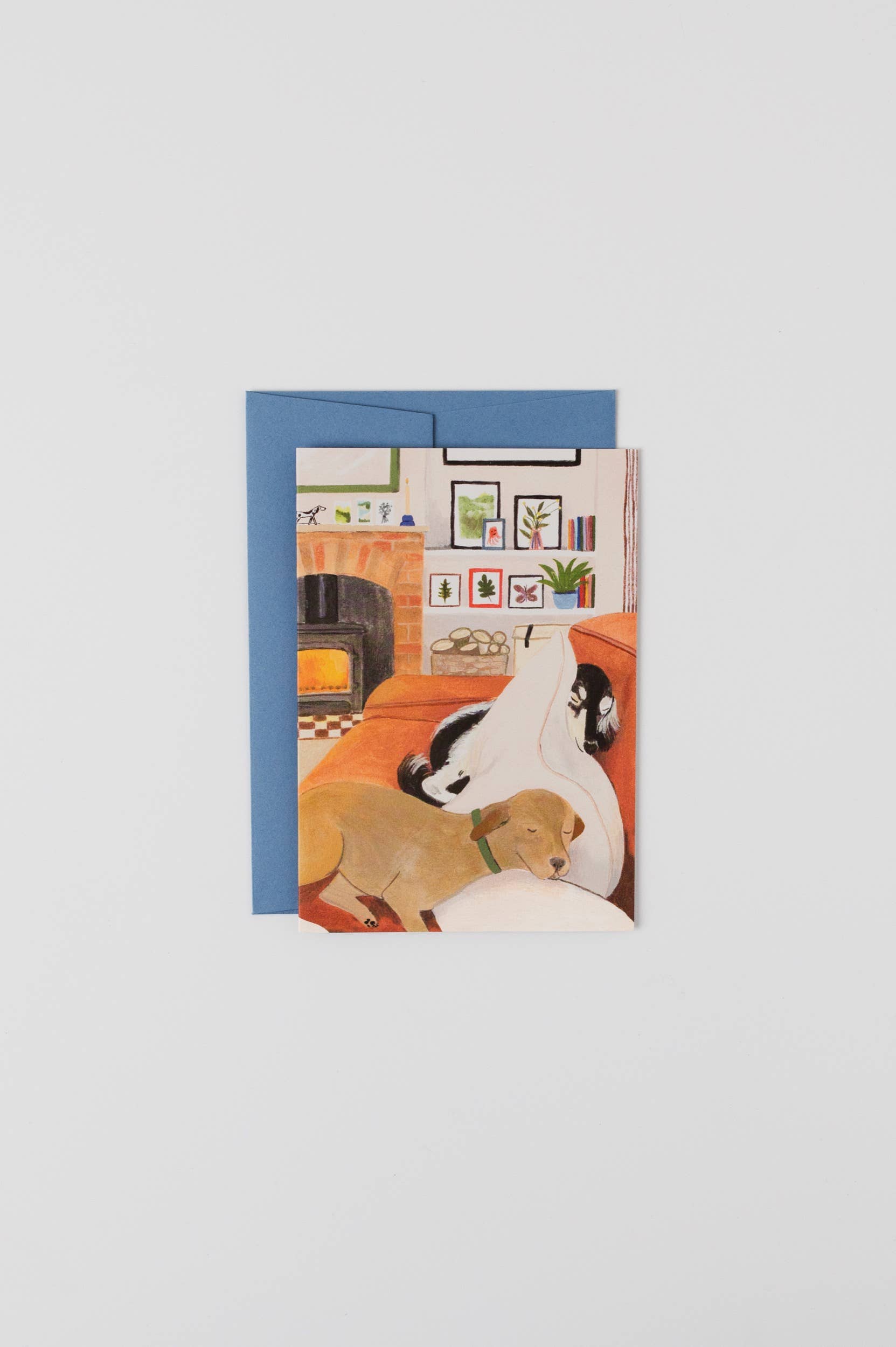 Peggy & Kate - Wholesale Everyday Greeting Card - Rest Card | Get Well | Recovery Card | Dogs