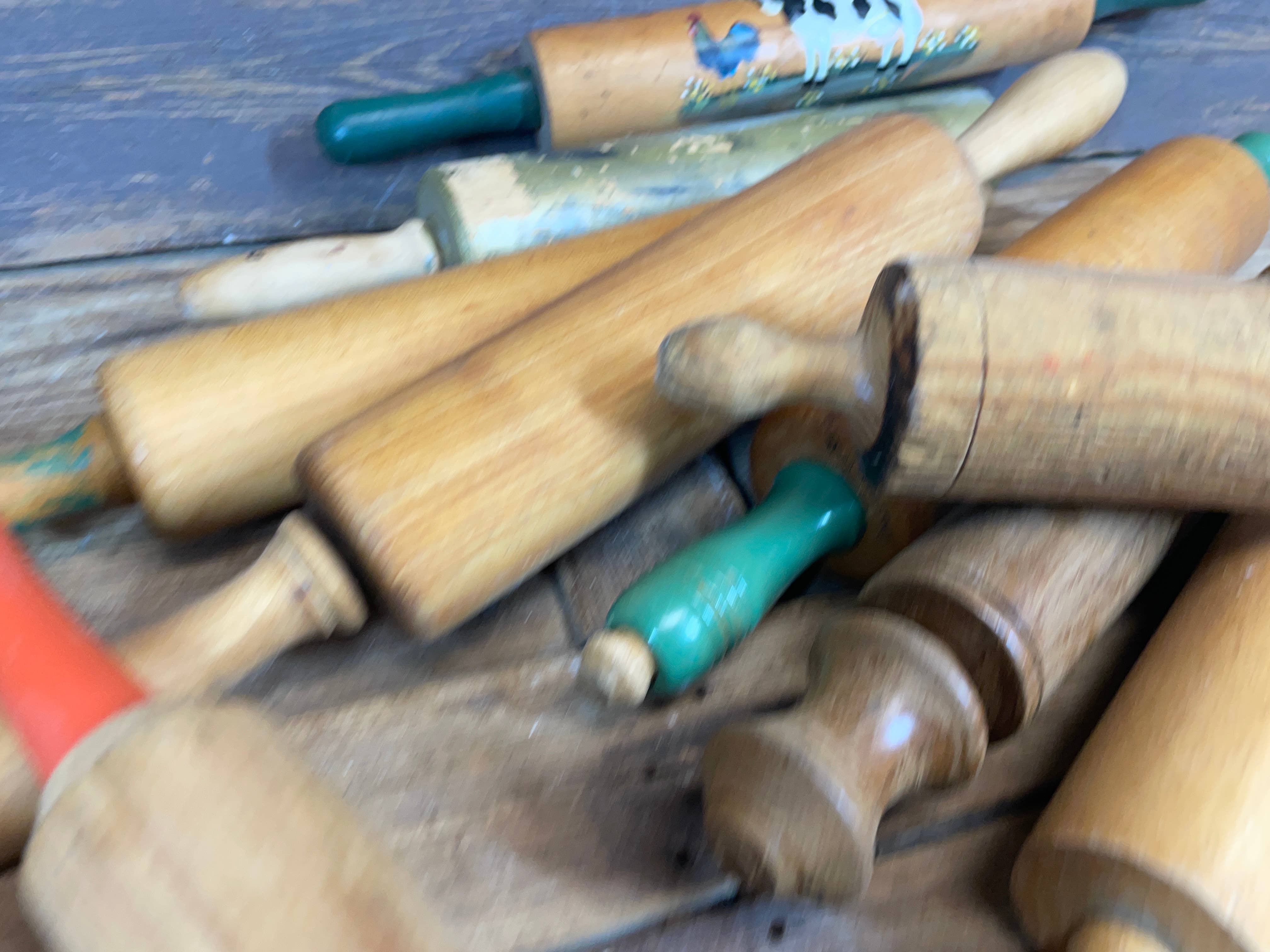 My Amigos Imports - Wholesale Rolling Pin -  Great Buy-Vintage Farmhouse Rolling Pin-ER-Assorted4