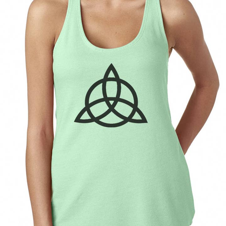 Canotta Triquetra Racerback per la vendita all'ingrosso da parte di Blaspheme Boutique