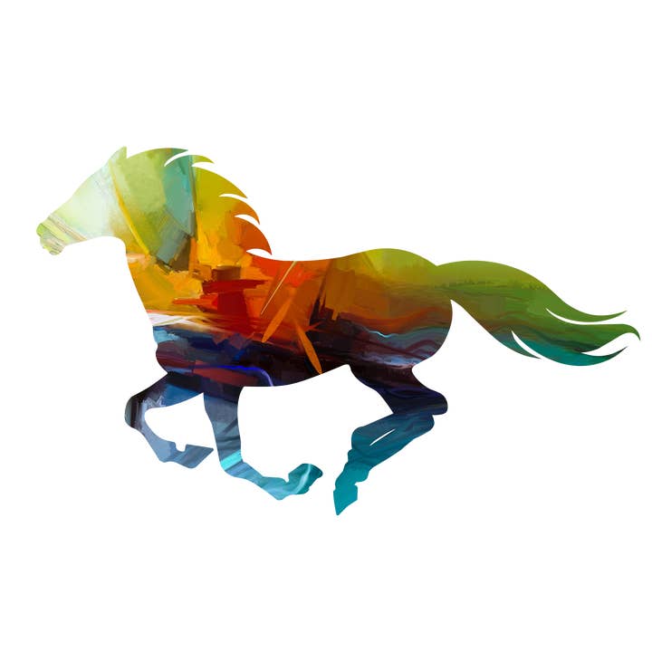 Refractions Small Running Horse Wall Art for wholesale by Next Innovations