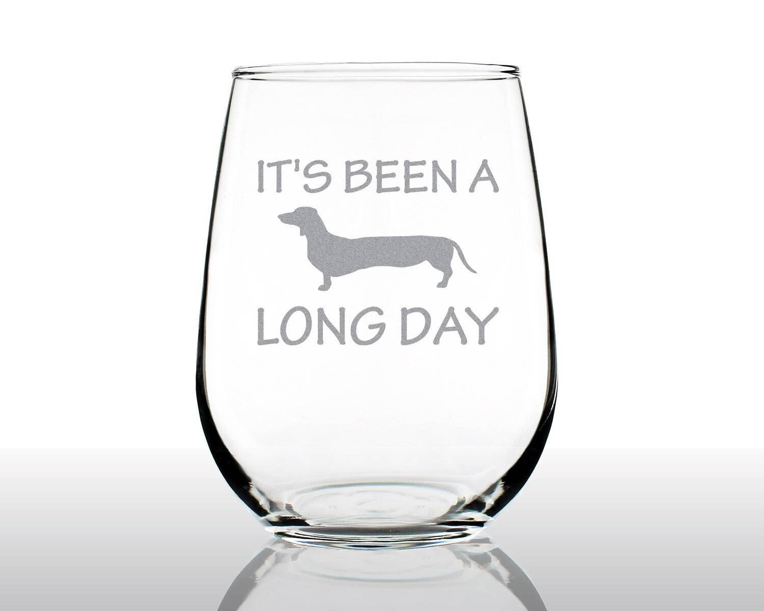 bevvee - Wholesale Wine Glass - Long Day Stemless Wine Glass - Dachshund Gifts and Decor8