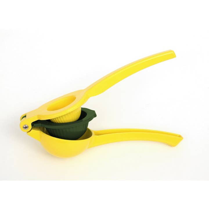 KITCHEN BASICS Lemon/Lime 2-IN-1 Press Yellow for wholesale by Port-Style Enterprises Inc.