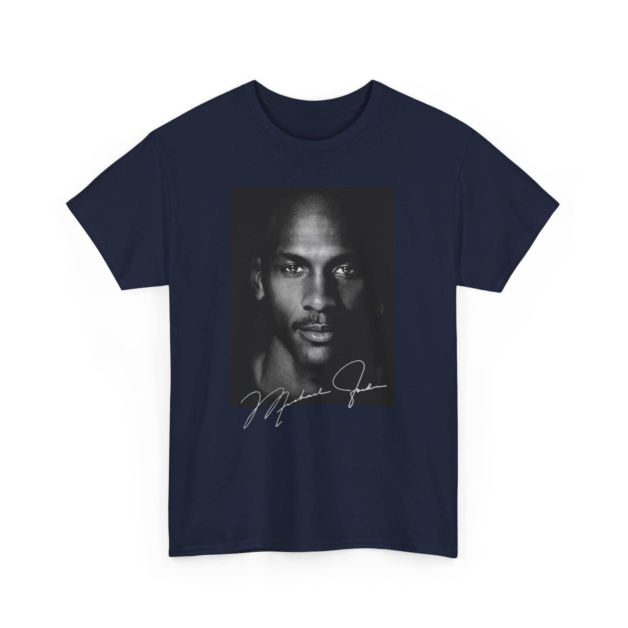 TheKingShirt - Wholesale Screen Printed T-Shirt - Unisex - Jordan Big Face Vintage Shirt - Signed Michael Jordan Tee