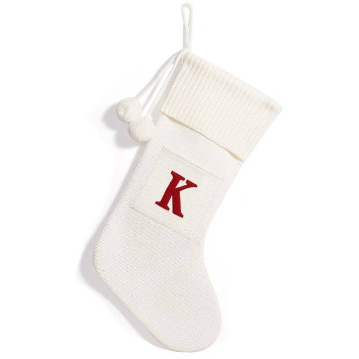 UZ Wholesale Store – wholesale Julstrumpa – Julstrumpprydnad med vit bokstav
