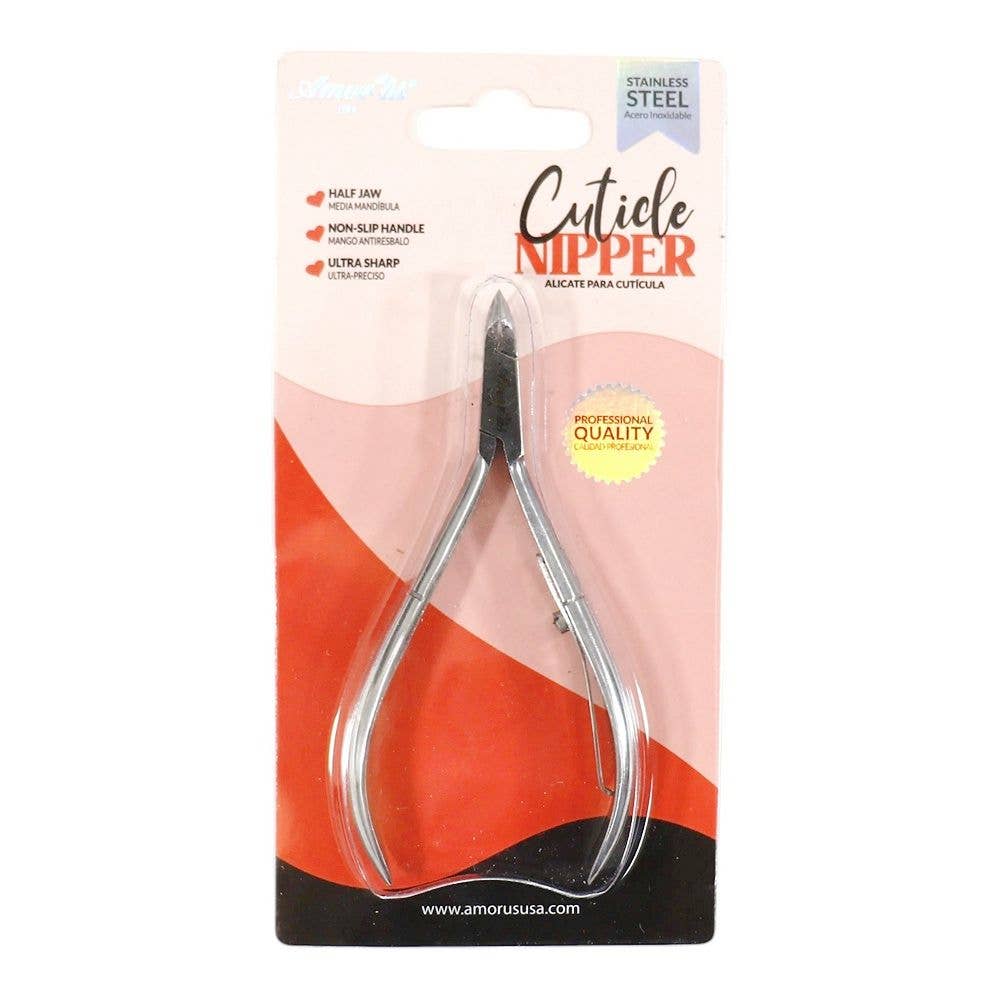 Diacly – wholesale Nailcare set – Professional Grade Half Jaw Cuticle Nipper Stainless1