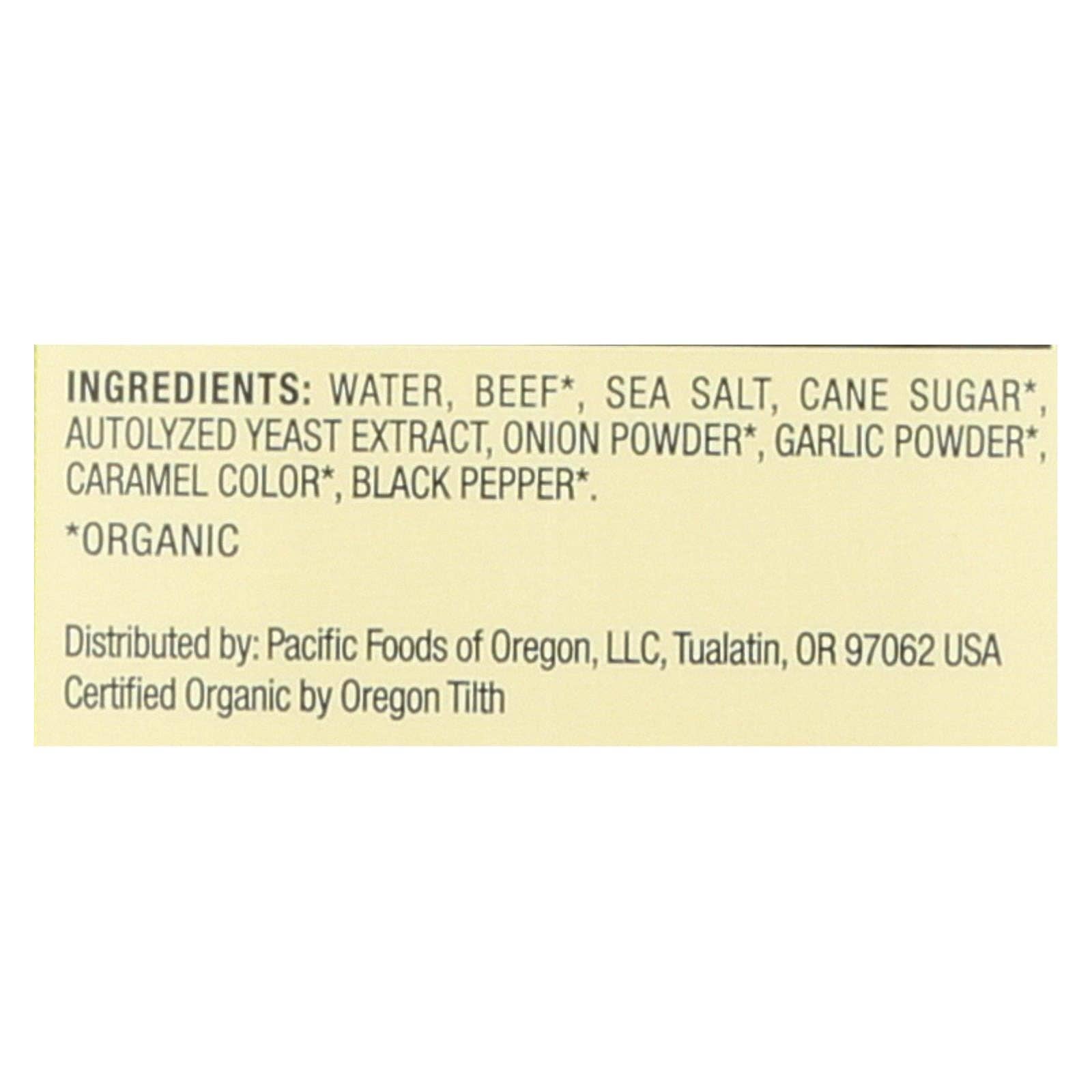 Ware Spark - Wholesale Broth - Pacific Natural Foods Beef Broth - Case Of 12 - 32 Fl Oz.1