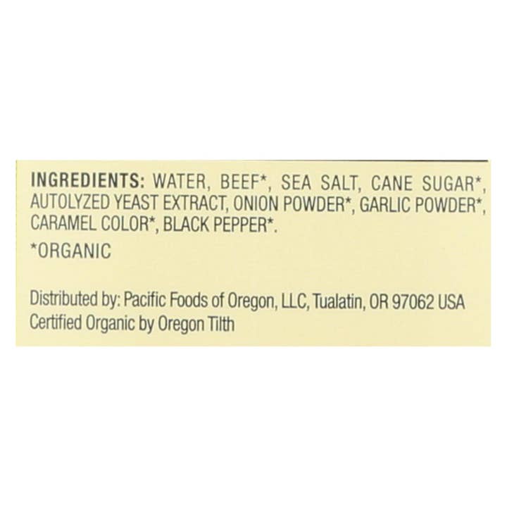 Ware Spark - Wholesale Broth - Pacific Natural Foods Beef Broth - Case Of 12 - 32 Fl Oz.1
