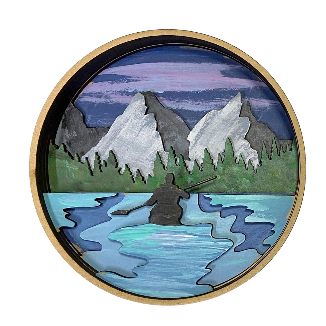 Our Little Makery - Wholesale DIY Craft Kit - Solitude Shadow Box Kit10