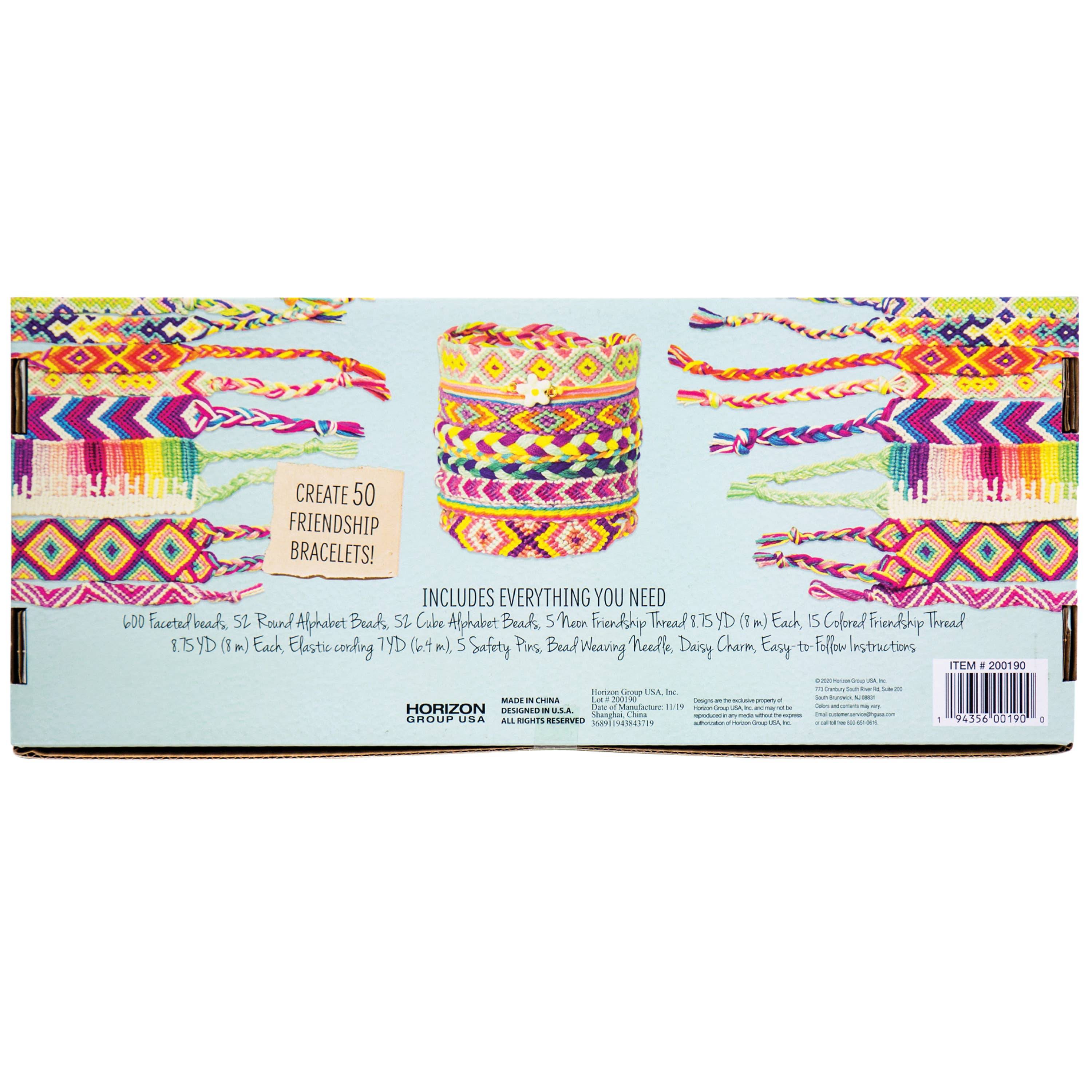 US Toy Company - Wholesale DIY Jewelry - Kids - D.I.Y. Friendship Bracelets Playset3