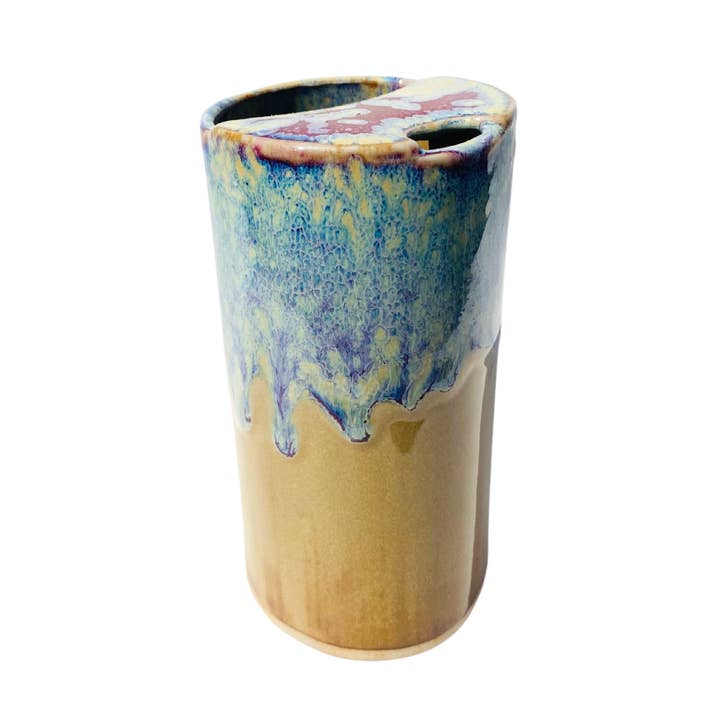 Bay Pottery - Wholesale Insulated mug/tumbler - Travel Tumbler 16 oz - Stoneware Pottery6