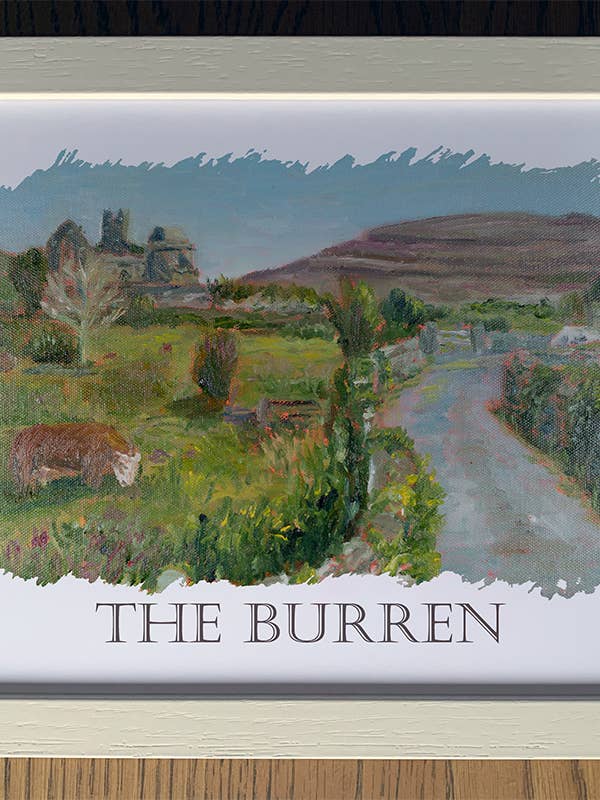 The Burren A4 Print (1) for wholesale by Clemence Prosen Art & Design