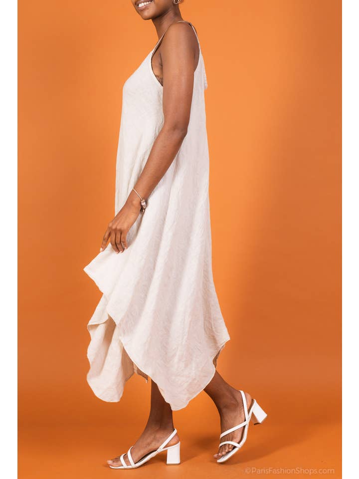 Shyloh - Wholesale Dress - Women's - Flowy linen dress 1494026