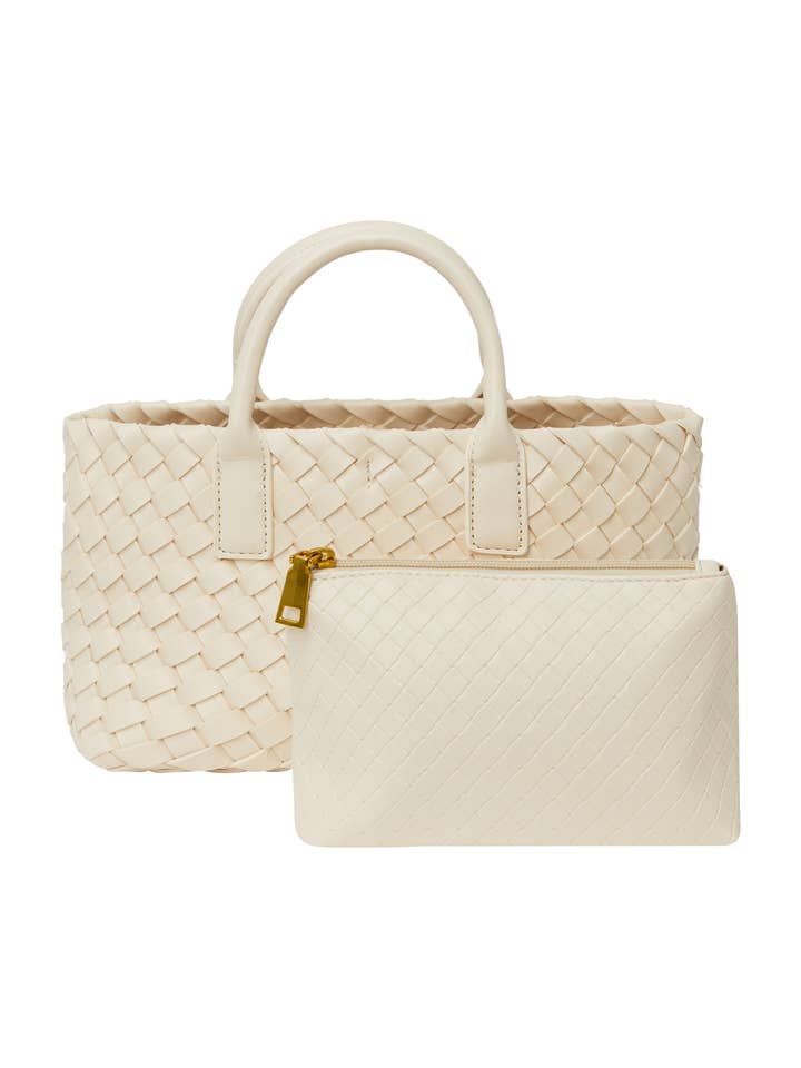 LYNNEA Ensemble de sacs à main 2-en-1 avec cordon de serrage pour femmes (87041628-LY02) pour la vente par DreiMaster