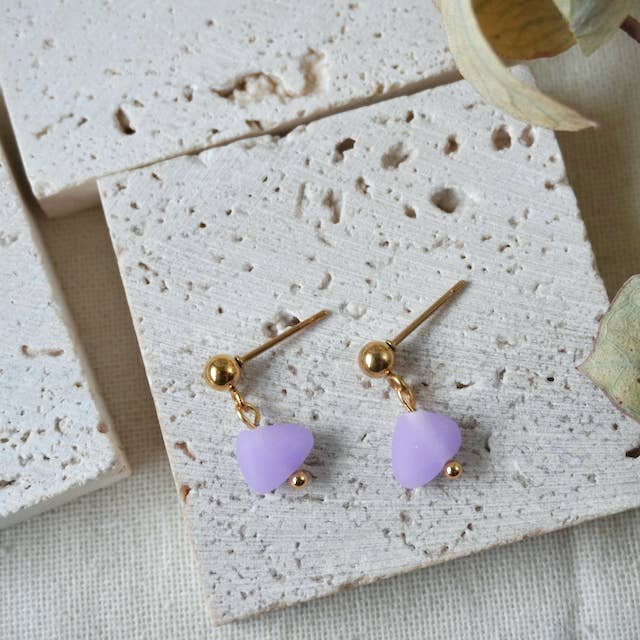 Aether & Nox - Wholesale Stud/Post Earrings - Terra Stud Pebble10