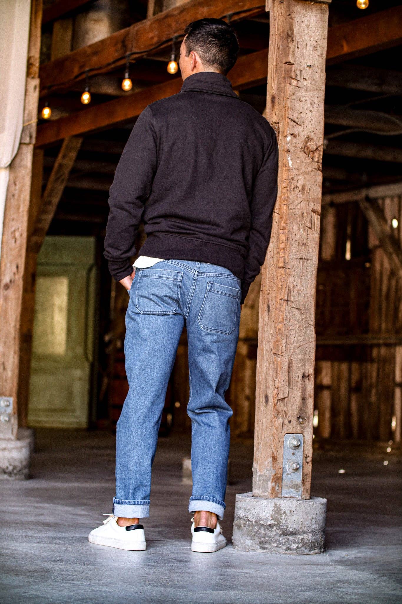 Scout Jean | Salt Wash  Denim Military Pant for wholesale on Faire6