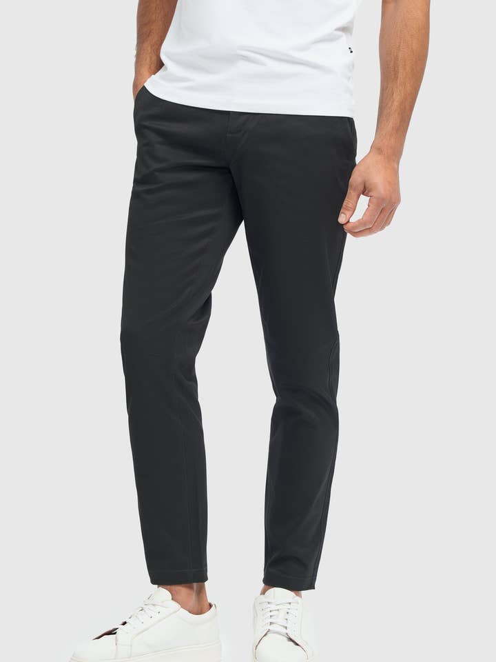 Chino pants men Black - Cavani Dakota for wholesale by CASTLESON