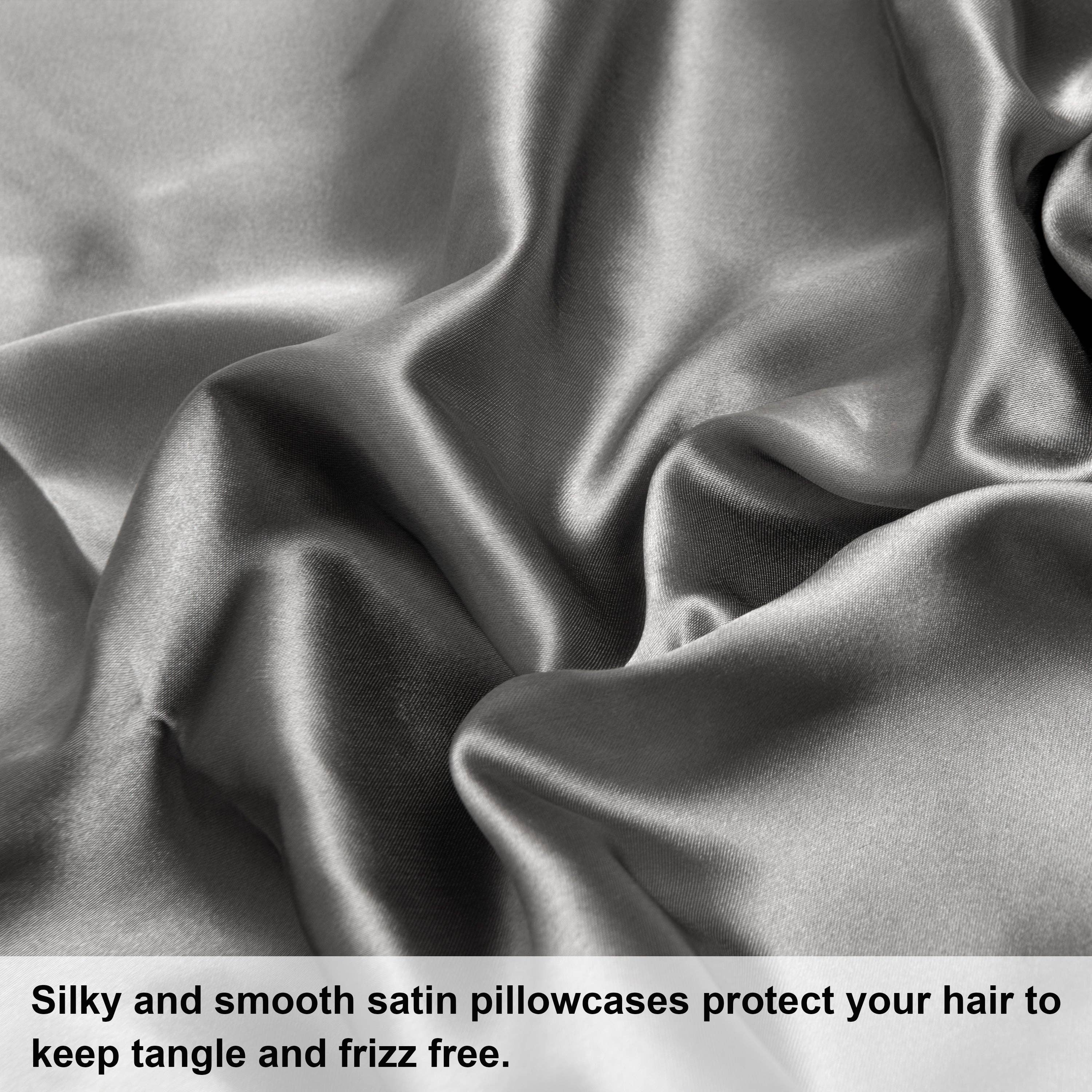 Bay & Loom - Wholesale Bedding Pillowcase/Sham - 12 Pack Satin Pillowcases with Envelope Closure3