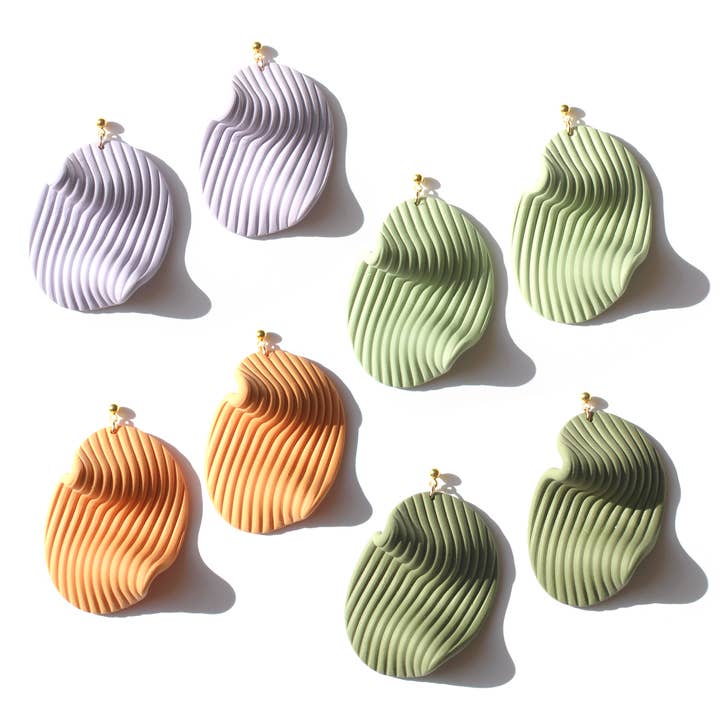 Mini Wavy Baby Earrings for wholesale by Hello Ashto