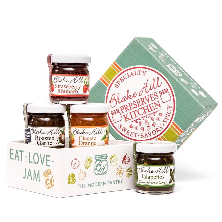 Blake Hill Preserves - Wholesale Jam/Jelly - Sweet.Savory.Spicy Sampler (Case of 6)