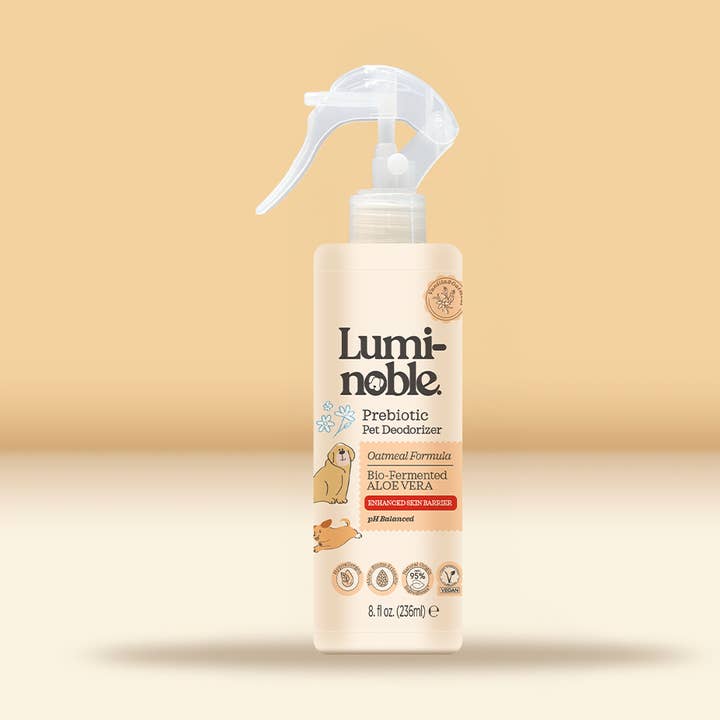 Prebiotic Pet Deodorizer Spray โ Hypoallergenic Odor Neutralizer for Dogs | 236ml for wholesale by Lumi-noble