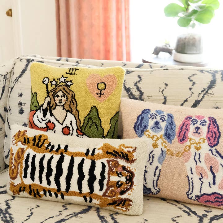 Idlewild Co. - Wholesale Throw/Decorative Pillow - Throw Pillow | Tibetan Tiger3