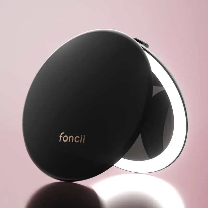 Fancii - Wholesale Compact Mirror - Taylor 5" Compact Mirror with LED Lights5