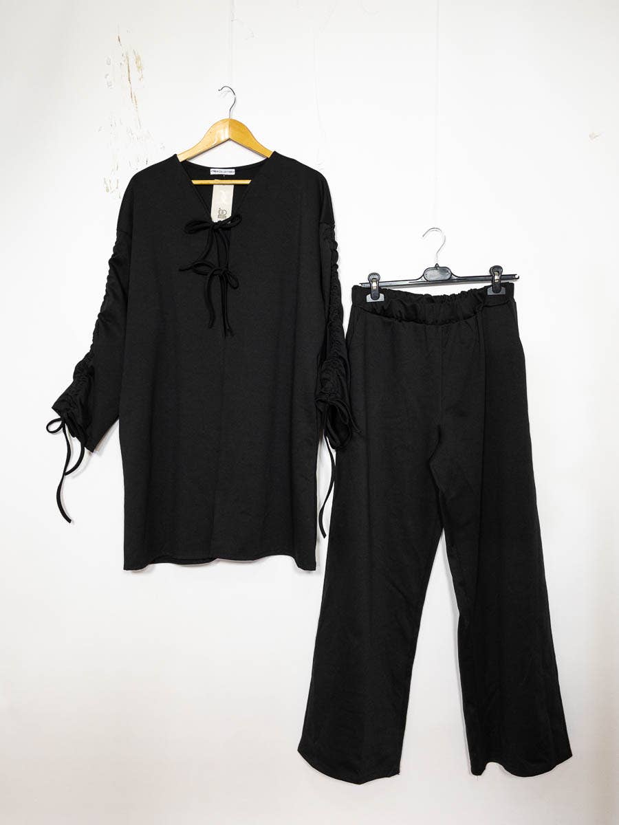 IDEAL OUTFIT – wholesale Top & skirt set – Women's – Winter set ref. Y1073